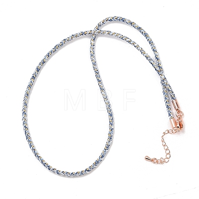 2.5MM Round Nylon Cotton Cord Necklace Making NJEW-C106-01RG-11-1