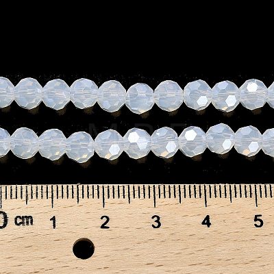 Electroplate Glass Beads Strands EGLA-A035-J6mm-A06-1