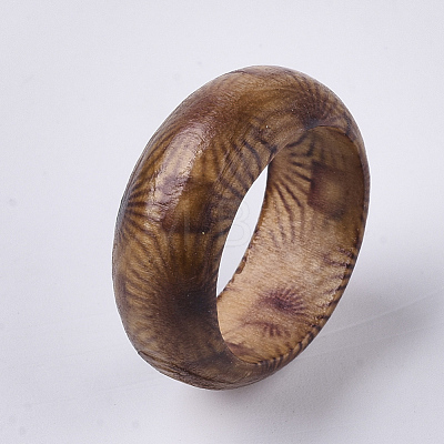 Wood Thumb Rings RJEW-N028-01-M-1