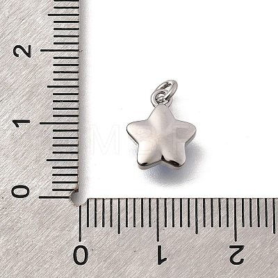 Brass Charms KK-Q043-01A-P-1