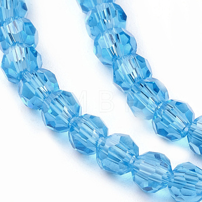 Glass Beads Strands X-EGLA-J042-6mm-07-1