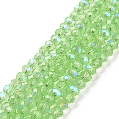 Electroplate Glass Beads Strands EGLA-A044-T8mm-L09-1