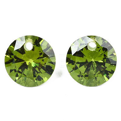 Cubic Zirconia Charms ZIRC-N033-A-03-1