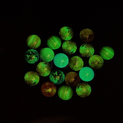 Luminous Glass Cabochons GLAA-SZ0001-13-1