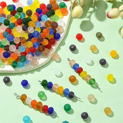 720Pcs 24 Colors Transparent Glass Beads Sets EGLA-YW0003-12-1