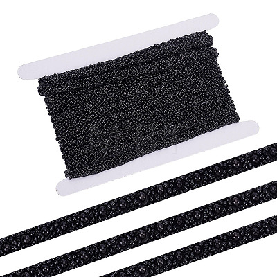 4.7Yards Plastic Beads Ribbon OCOR-HY0001-84A-1
