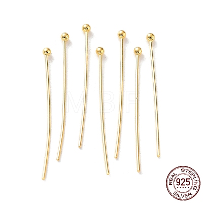 925 Sterling Silver Head Pins STER-M117-05F-G-1