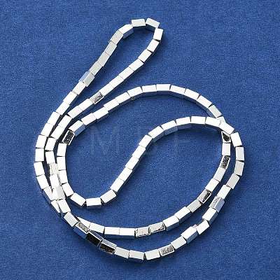 Electroplated Synthetic Non-magnetic Hematite Beads Strands G-I360-Y01-04-1