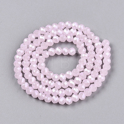 Electroplate Glass Beads Strands LS-EGLA-A044-J4mm-A02-1