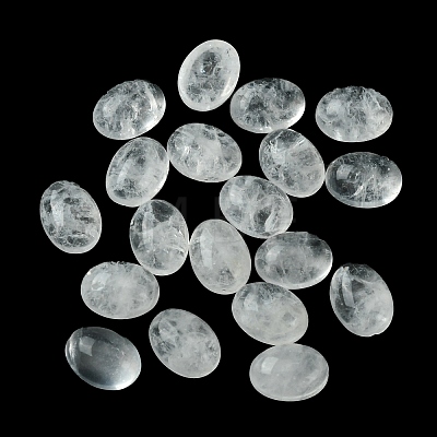 Natural Quartz Crystal Cabochons G-A094-01B-61-1