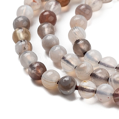 Natural Botswana Agate Beads Strands G-G143-A02-01-1