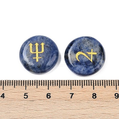 10Pcs 10 Styles Natural Sodalite Cabochons G-G193-03H-1