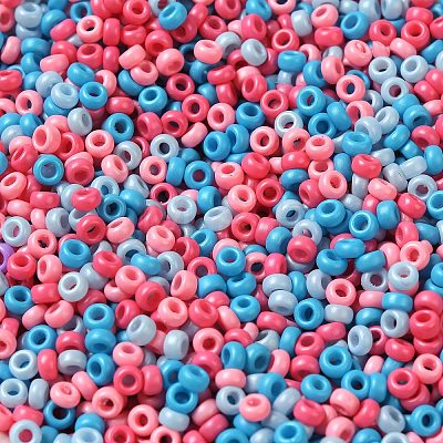 Baking Paint Glass Seed Beads SEED-P006-03A-12-1