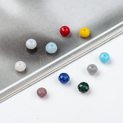 Opaque Solid Color Glass Beads EGLA-JP0002-01D-4mm-1
