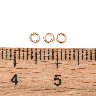 1/20 14K Gold Filled Open Jump Rings KK-G164-03G-01-1