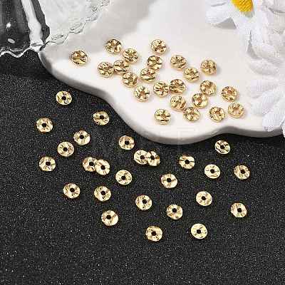SHEGRACE Brass Spacer Beads XGRPCH086-197G-1
