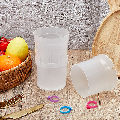 1Pc Plastic Piping Bag Cup Holder AJEW-AR0005-75-1
