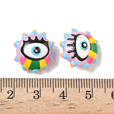 Baking Paint Glass Beads LAMP-D004-04C-1