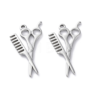 Non-Tarnish 304 Stainless Steel Pendants STAS-P324-24P-1