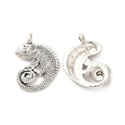 Tibetan Style Alloy Pendants X-TIBE-B001-21AS-1