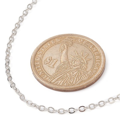 Brass Cable Chain Necklaces NJEW-JN04511-03-1