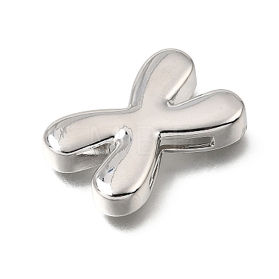 Brass Slide Charms KK-Z163-01P-X-1