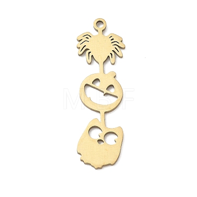 Halloween 201 Stainless Steel Pendants SA-CBA6FBD-21G-1