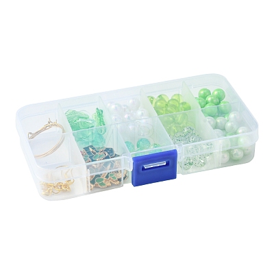 Acrylic Bead DIY Earring Making Kits DIY-FS0006-67A-1