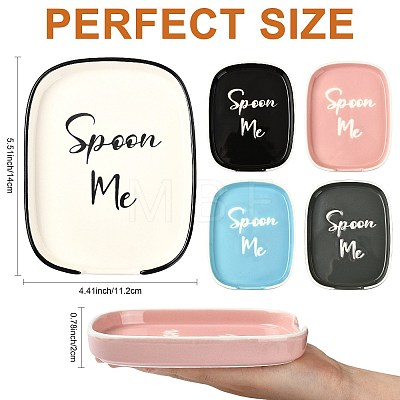 Ceramic Spoon Rest PR-FZC7D3E-01B-1