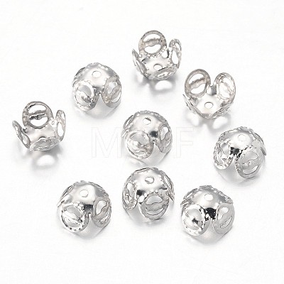 Iron Filigree Bead Caps E116-1-1