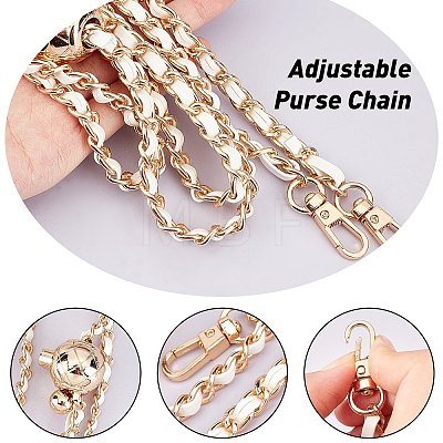 PU Leather Bag Strap Chains AJEW-WH0176-85C-1