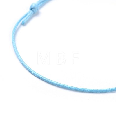 Eco-Friendly Korean Waxed Polyester Cord Bracelet Making BJEW-JB04256-09-1