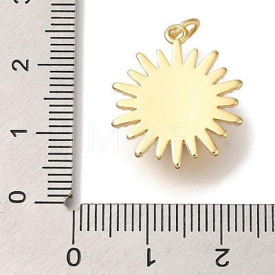 Rack Plating Brass Micro Pave Cubic Zirconia Pendants KK-I720-59G-1-1
