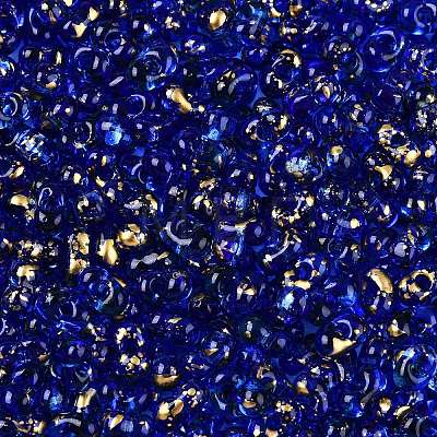 Picasso Spray Painted Glass Seed Beads SEED-T006-04-10-1