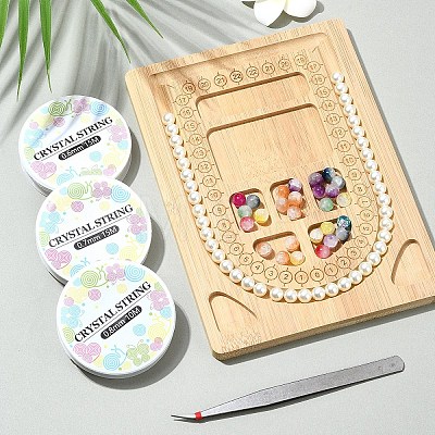 Rectangle Wood Bracelet Design Boards TOOL-YW0001-39-1