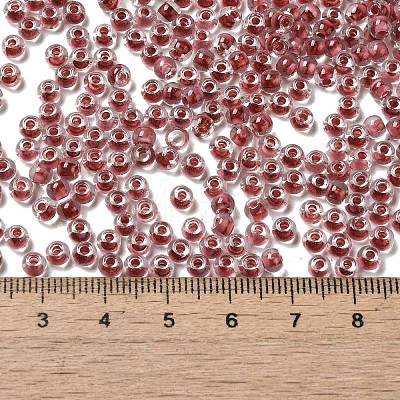 Transparent Glass Round Seed Beads SEED-B001-05A-21-1