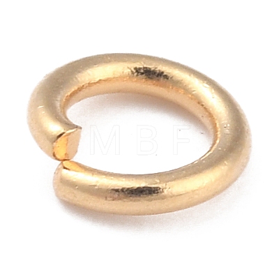 Rack Plating Brass Open Jump Rings X-KK-O139-18J-G-1