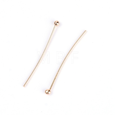Brass Ball Head Pins KK-WH0043-03C-01-1