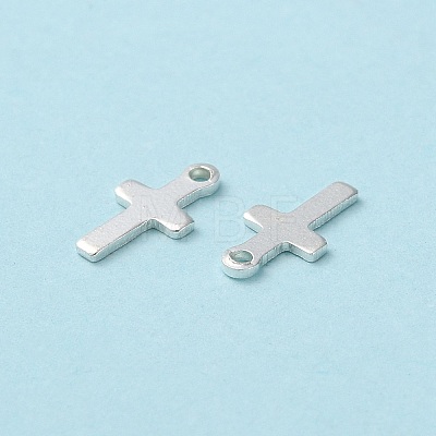 925 Sterling Silver Cross Chain Extender Drops STER-P053-04S-1