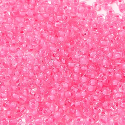 8/0 Transparent Glass Seed Beads SEED-F003-03B-04-1