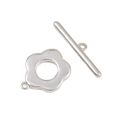 Brass Toggle Clasps KK-G548-31P-1