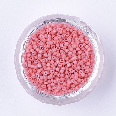 Baking Paint Cylinder Seed Beads SEED-Q036-02A-D14-1