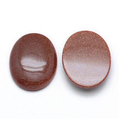 Synthetic Goldstone Cabochons G-P393-I03-1