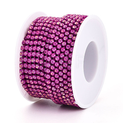 Iron Rhinestone Cup Chains CH-T006-05A-06-1