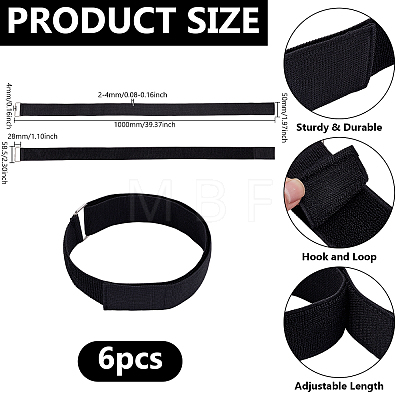 Nylon & Polyester Elastic Straps AJEW-WH0410-211-1