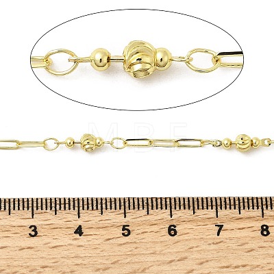 Brass Figaro Chains KK-D391-02G-1