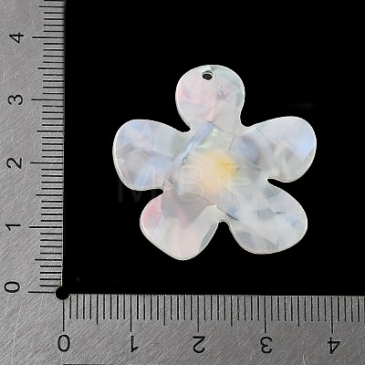 Opaque Acrylic Pendants SACR-B008-03-1