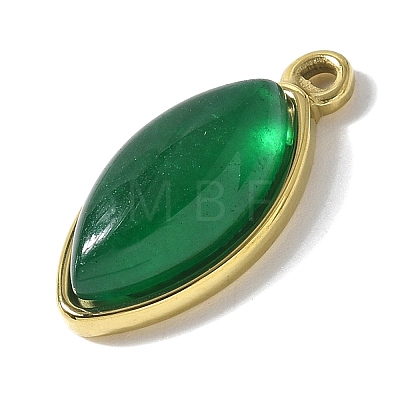 Natural Green Onyx Agate(Dyed & Heated) Pendants STAS-L277-09G-03-1