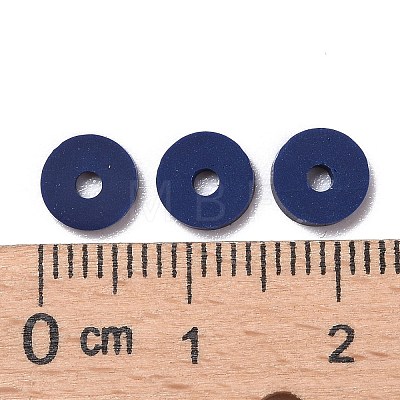 Handmade Polymer Clay Beads CLAY-R067-6.0mm-B35-1