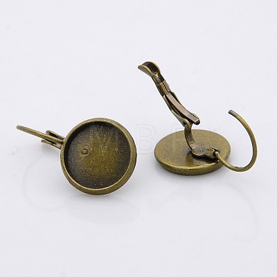 Brass Leverback Earring Findings J0JY9052-1